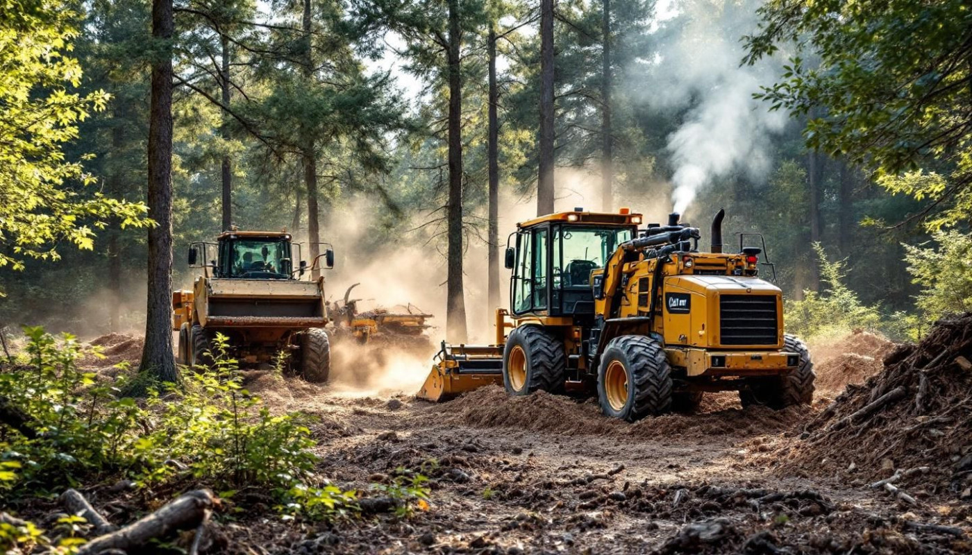 Exploring The Effectiveness Of Mulchers Vs Chippers In Land Restoration